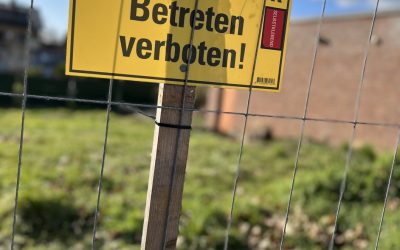 26.02.2023 – SHORTY Noch kein Fortschritt: Warten auf die Erdarbeiten