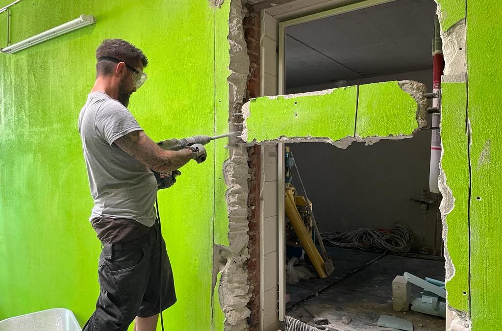 09.09.2023 – Der Monster-Durchbruch. Wenn der Bauträger überraschend kreativ wird