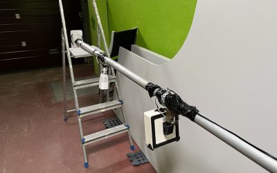 05.02.2023 – Installation der Zeitrafferkamera