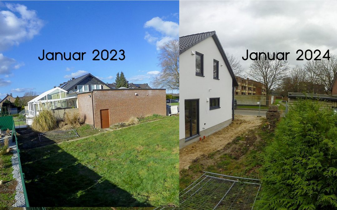 Der Hausbau – 12 Monate in 2 Minuten