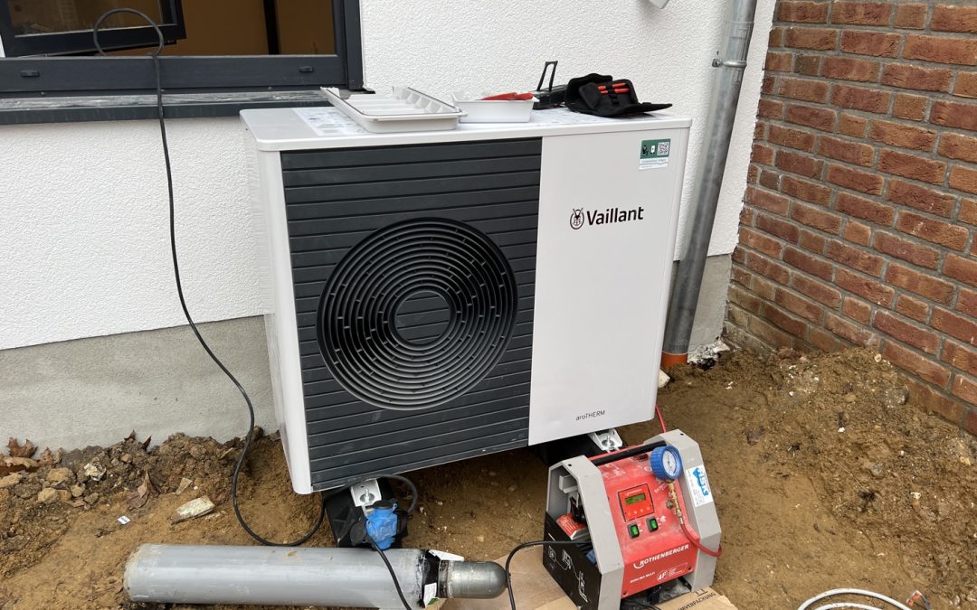 Die Wärmepumpe geht an den Start