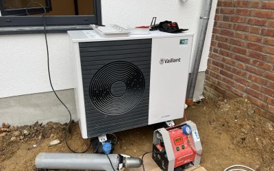 Die Wärmepumpe geht an den Start